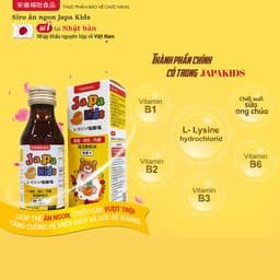 Thumbnail Mua 3 Tặng 1 Japa Kids  kích thích ăn ngon tăng cân tăng chiều cao Cho Bé 100ml 3
