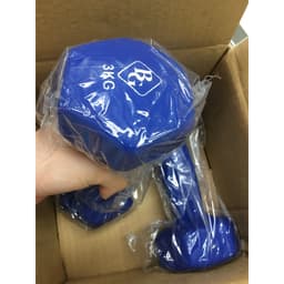 Thumbnail BG Cặp tạ tay 2KG lõi thép đặc, bọc caosu nhám Thái Lan 3
