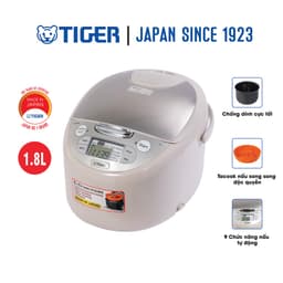 Thumbnail Nồi Cơm Điện Tử Tiger JAX-S18W - 1.8L - Hàng Chính Hãng 1