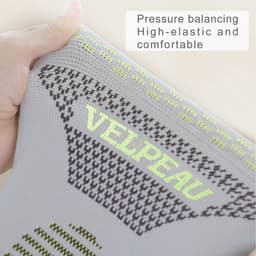 Thumbnail VELPEAU Nẹp Đầu Gối Cho Viêm Khớp Đệm Đầu Gối Lò Xo Silicone Nén Dành Cho Bóng Rổ Quần Vợt Chạy Tay Hỗ Trợ Thể Thao 1 Cái 3