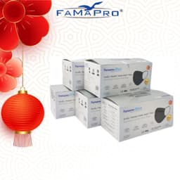 Thumbnail Max Khẩu trang y tế cao cấp kháng khuẩn 4 lớp Famapro hộp 40 cái 1