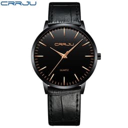 Thumbnail Đồng hồ thạch anh CRRJU 2117X siêu mỏng chống thấm nước với dây đeo da cao cấp 2