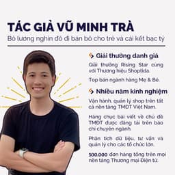 Thumbnail Sách Mở Khóa Thương Mại Điện Tử Việt Nam - Bí Kíp Trở Thành Best Seller Trên Shopee - Tác Giả Vũ Minh Trà 2