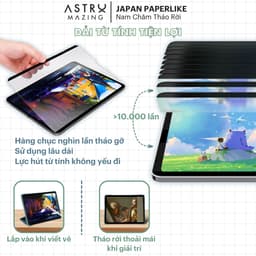 Thumbnail Miếng dán AstroMazing Paperfilm Paper Like dành cho iPad Air 4 5 Pro 11 Gen 9 4