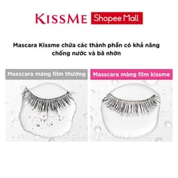 Thumbnail Mascara màng film nâng cong dày mi Kissme Heroine Make Curl Waterproof Mascara Advanced Film 6G 4