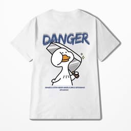 Thumbnail Áo thun NELLY Cotton 260gsm Premium - Duck Danger Tay Lỡ Form Rộng Nam Nữ 1