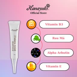 Thumbnail Combo Kem Dưỡng Hồng Nhũ Hoa & Kem Dưỡng Hồng Bikini Hanayuki Chính Hãng 1