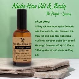 Thumbnail Nước Hoa Xịt Thơm Quần Áo & Body TAMAS chai 10ml,50ml - Tự Chọn Mùi Theo Cá Tính Của Bạn 4