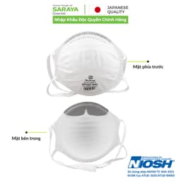 Thumbnail Khẩu trang lọc bụi DTC3M-1 N95, đạt tiêu chuẩn NIOSH của Mỹ 3