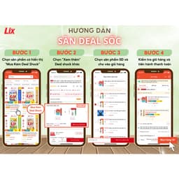Thumbnail Nước giặt Lix đậm đặc hương nước hoa túi 3.2Kg sạch thơm như mới khử mùi nấm mốc NGH47 nước giặt bảo vệ da tay 3