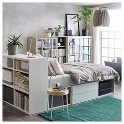 Thumbnail GALLOTTI, Giường ngủ đa năng kèm Kệ sách, 1m4 BED_008, 140x244x103cm, Giường ngủ gỗ Scandi Home 3