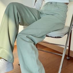 Thumbnail Daduhey Quần jeans dài ống rộng cạp cao thời trang dành cho nữ 1