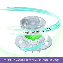 Thumbnail Bộ 6 túi hút chân không cao cấp DOROTA không cần dùng bơm bọc bảo quản quần áo chăn gối mền ZHV458 4
