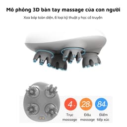 Thumbnail Máy Massage Đầu, Cổ, Mặt, Toàn Thân Mini Đa Năng NANOMAX K101, Rung và Xoa Bóp Đầu Giải Toả Căng Thẳng, Mệt Mỏi 3