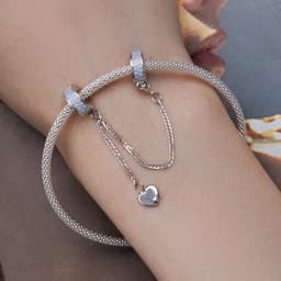 Thumbnail Phụ kiện BAMOER Bạc 925 tùy chọn kiểu dùng làm dây chuyền vòng đeo tay 3