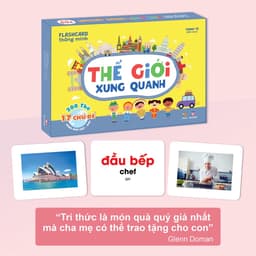 Thumbnail Flashcard - Bộ 200 thẻ học thông minh song ngữ Glenn Doman Thế Giới Xung Quanh 2