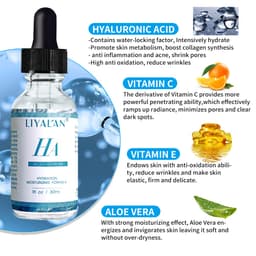 Thumbnail Serum dưỡng ẩm da LIYALAN Hyaluronic Acid HA ngăn ngừa nếp nhăn chăm sóc làn da 30ml 4