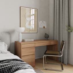 Thumbnail DECI, Bàn làm việc, bàn học DEK_095, 120x60x75cm, bàn gỗ Scandi Home 4