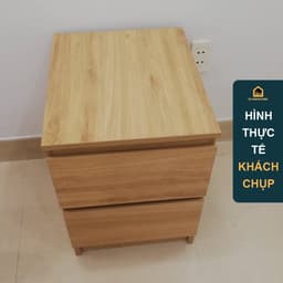 Thumbnail MOLTENI, Tủ đầu giường 2 ngăn kéo DRA_001, 40x46x56cm, kệ đầu giường Scandi Home 4