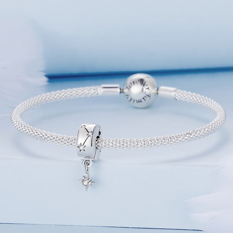 Ảnh Charm trang sức BAMOER bằng bạc 925 thời trang nữ 2