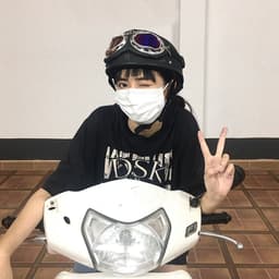 Thumbnail Mũ bảo hiểm nửa đầu Hpro Helmet, có kính UV, phi công, tem Bò Sữa cute, an toàn, chất lượng, Freesize (55-59cm) 2