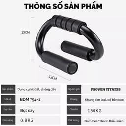 Thumbnail Tay nắm hít đất dụng cụ chống đẩy đa năng Prowin Fitness tập gym tại nhà 2