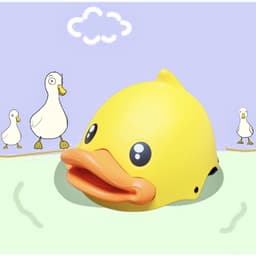 Thumbnail Mũ bảo hiểm cho bé Hpro helmet, kiểu dáng con vịt vàng đáng yêu, siêu cute, cho trẻ em từ 2 đến 6 tuổi 4