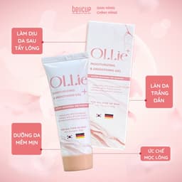 Thumbnail Kem tẩy lông OLLIE, tẩy lông vùng kín, nách, tay, chân, tẩy lông an toàn không đau rát,phù hợp mọi loại da dung tích 70g 4