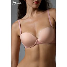 Thumbnail Áo Lót Nữ Mustoto Kaia Mút Mỏng Không Gọng Nâng Ngực Siêu Thoải Mái Thoáng Mát (MA36) 4