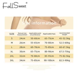 Thumbnail FallSweet Bộ Bodysuit Định Hình Dáng Toàn Thân Nâng Mông Quyến Rũ Cho Nữ 2
