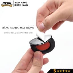 Thumbnail Tai gấu gắn mũ bảo hiểm Hpro Helmet kèm keo dán, phụ kiện trang trí nón bảo hiểm thời trang, siêu cá tính 4