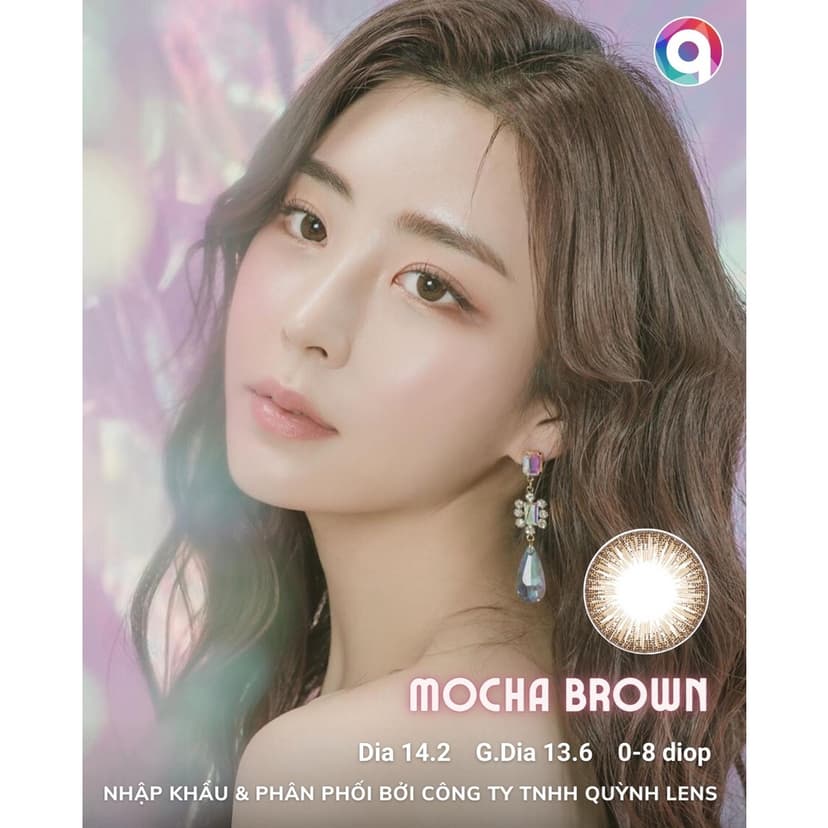 Ảnh 20 Model kính áp tròng cận 0-8 độ QUYNH LENS (nhớ Inbox Mẫu Lens+Độ với Shop) Giá 1 chiếc 3