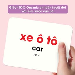 Thumbnail Flashcard - Bộ 200 thẻ học thông minh song ngữ Glenn Doman Thế Giới Xung Quanh 4