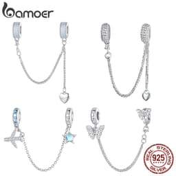 Thumbnail Phụ kiện BAMOER Bạc 925 tùy chọn kiểu dùng làm dây chuyền vòng đeo tay 1