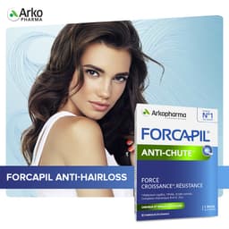 Thumbnail Combo 2 hộp Viên uống giúp giảm rụng, kích thích mọc tóc Arkopharma Forcapil Anti-chute 30 viên/hộp 4
