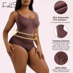 Thumbnail FallSweet Bộ Bodysuit Định Hình Dáng Toàn Thân Nâng Mông Quyến Rũ Cho Nữ 4