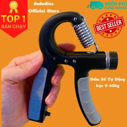Thumbnail Kìm Bóp Tay, Kìm Tập Cơ Tay, Dụng Cụ Tập Gym Tại Nhà Điều Chỉnh Lực Có Đếm 10-100kg Dododios 3