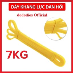 Thumbnail Vàng 7kg - Dây Cao Su Kháng Lực Powerband Tập Toàn Thân Chính Hãng Dododios 3