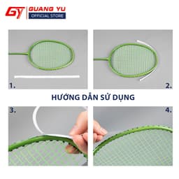 Thumbnail Miếng Dán Bảo Vệ Vợt Cầu Lông GUANGYU Chống Xước Va Chạm Khi Chơi Cầu Lông 2