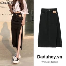 Thumbnail Chân váy DaDuHey dáng chữ A xẻ tà lưng cao thời trang mới 2023 1