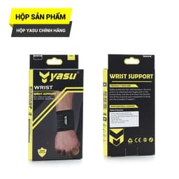 Thumbnail Băng quấn cổ tay thể thao tập gym, tennis, cầu lông bảo vệ và hỗ trợ nẹp cổ tay Yasu 1536 (1 Chiếc) 2