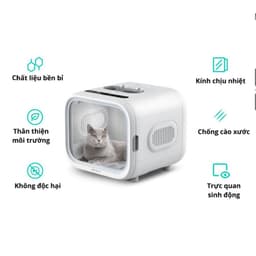 Thumbnail Lồng Sấy Thú Cưng Petkit Air Salon Bản Pro Kết Nối App 3