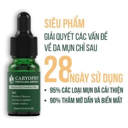Thumbnail Serum rau má giảm mụn mờ thâm Caryophy Portulaca Ampoule (10ml 30ml) 3