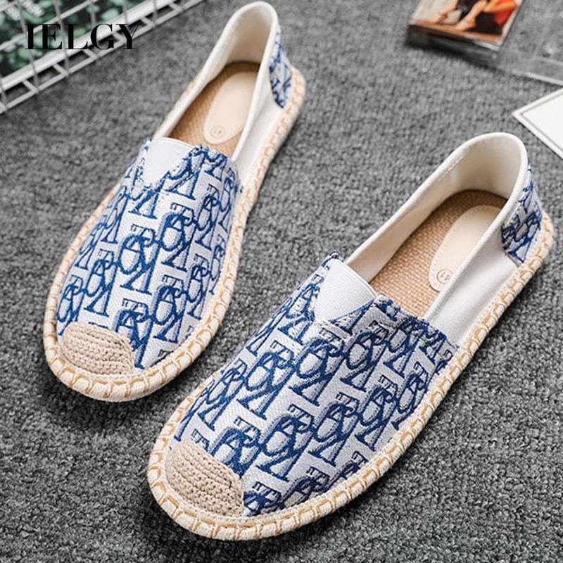 Ảnh Giày vải trơn trượt thông thường dành cho nam IELGY 1