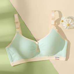 Thumbnail Áo Lót Ngực Bầu 2mama Không Gọng Vải Cotton Có Cúc Mở Ngang Bigsize V202 4
