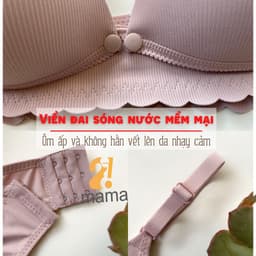 Thumbnail Áo lót bầu và sau sinh cho bé bú chống chảy xệ 2mama, chất su tăm mềm mịn, thoáng khí, hàng Thái Lan Loại1-B65 2