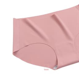 Thumbnail Quần lót nữ su đúc cắt viền màu trơn đáy hai lớp cotton, không đường may BOM SISTER MUQ0310 2