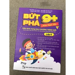 Thumbnail Sách Bứt phá 9+ lớp 6 môn Ngữ Văn (theo chương trình Giáo dục Phổ thông mới).Bí kíp giúp con đạt toàn điểm 9,10 trên lớp 3