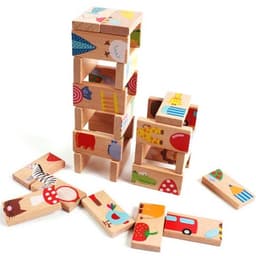 Thumbnail Đồ chơi gỗ S-kids, Domino động vật 4