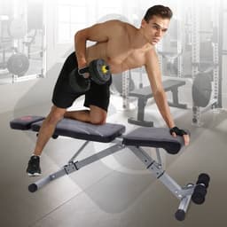 Thumbnail BG Ghế tập tạ, tập gym ghế băng tập thể thao dụng cụ thể hình tạ đẩy có thể gấp gọn đa chức năng 4